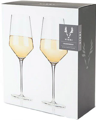 VISKI RAYE GLASS CRYSTAL CHARDONNAY 2PC @ Saskatoon [1003776]