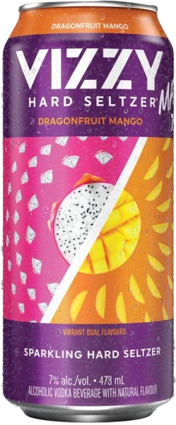 VIZZY HARD SELTZER MAX DRAGONFRUIT MANGO 473ML CAN @ Deerfoot Meadows [1051041]