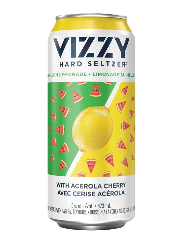 VIZZY HARD SELTZER WATERMELON LEMONADE 473ML CAN @ MacTaggart [1038511]