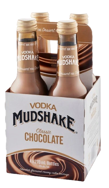 VODKA MUDSHAKE CHOCOLATE 270ML 4PK BT @ Saskatoon [1001216]