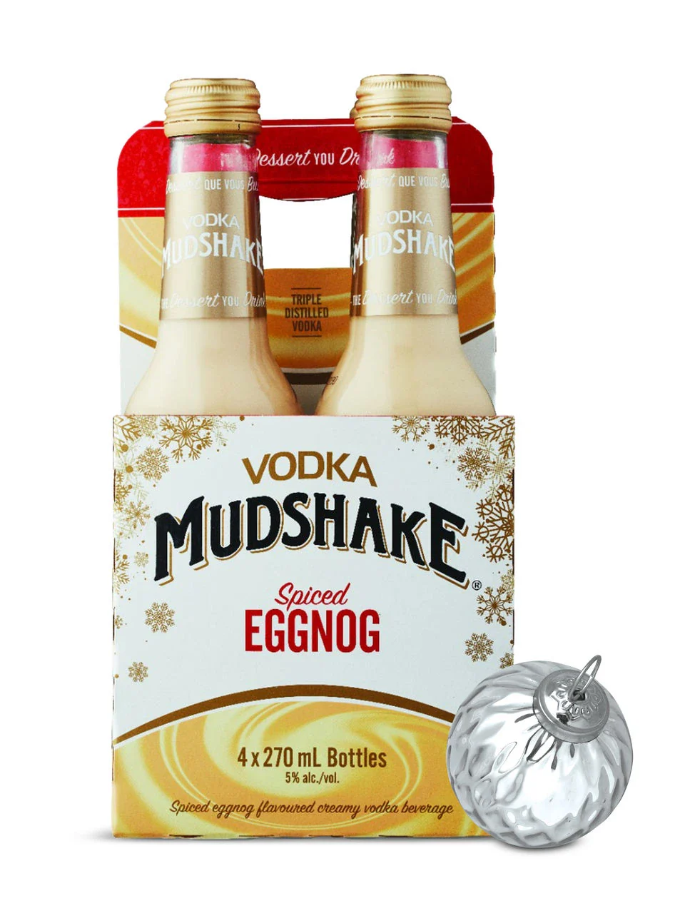 VODKA MUDSHAKE EGGNOG 270ML 4PK BT @ MacTaggart [1021173]