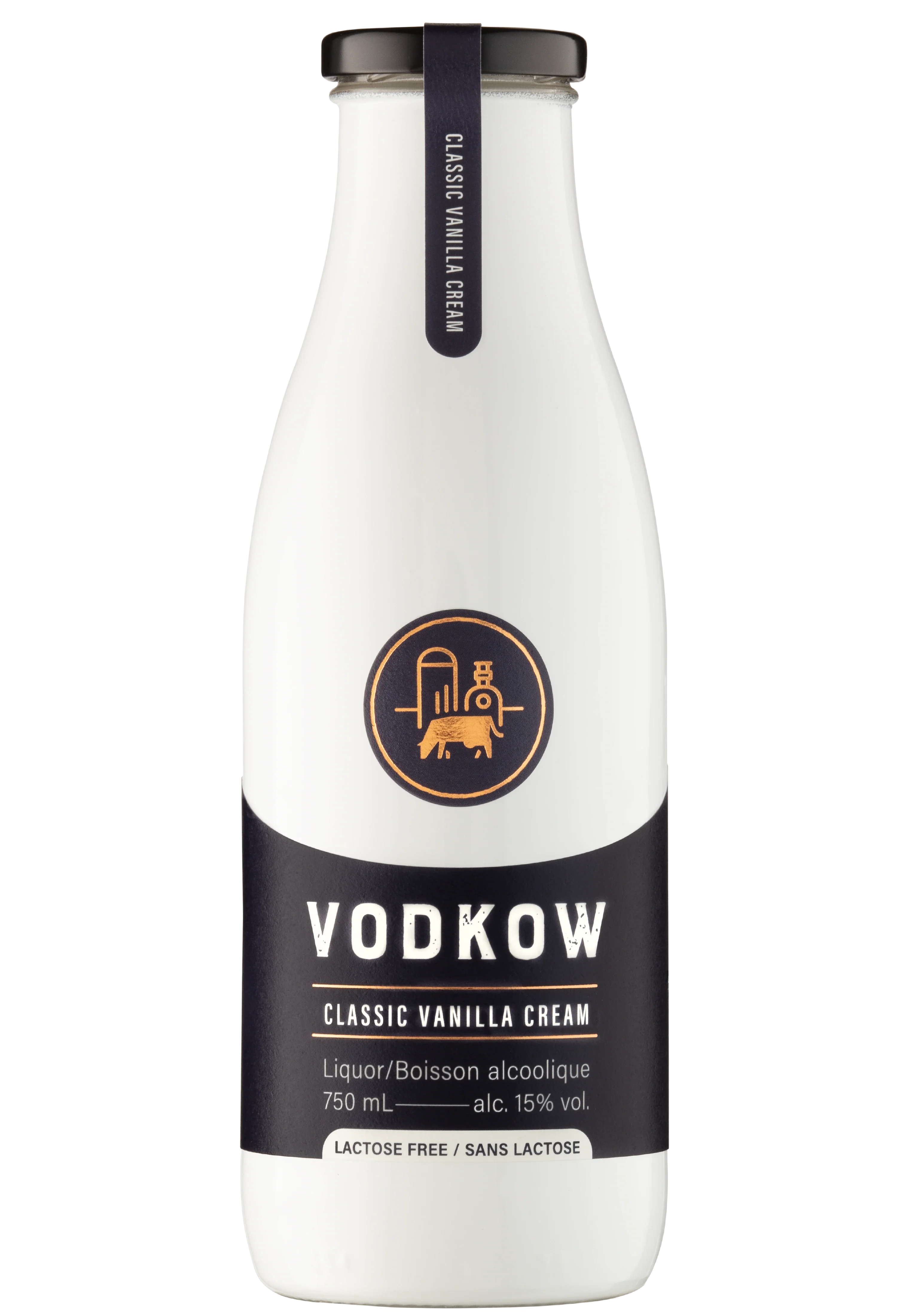 VODKOW CLASSIC VANILLA CREAM LIQUEUR 750ML @ MacTaggart [1029774]