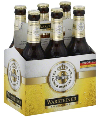 WARSTEINER PILSNER 330ML 6PK BT @ MacTaggart [1000097]