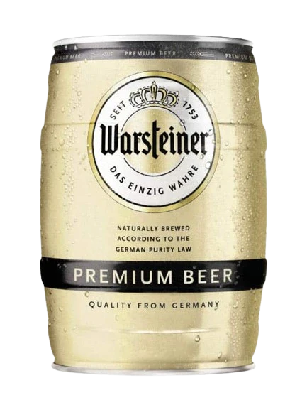 WARSTEINER PILSNER 5L MINI KEG @ Deerfoot Meadows [1017013]