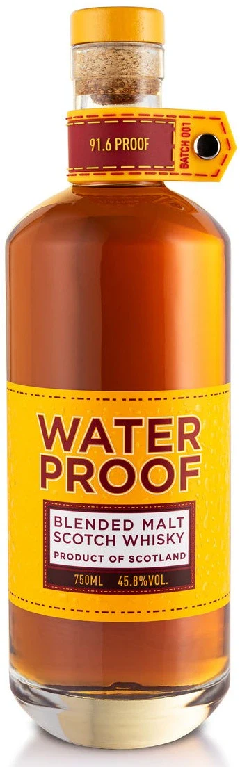 WATERPROOF BLENDED MALT SCOTCH WHISKY 750ML @ Deerfoot Meadows [1049505]