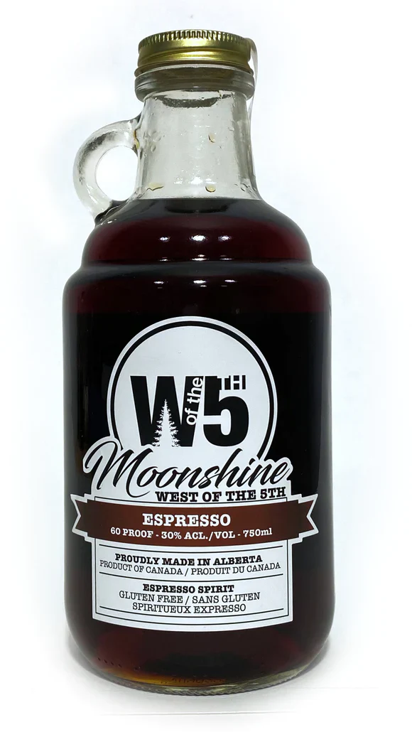 WEST OF THE 5TH ESPRESSO MOONSHINE 750ML @ Deerfoot Meadows [1009276]