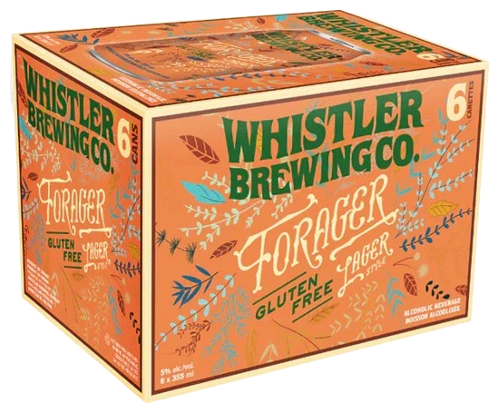 WHISTLER FORAGER GLUTEN FREE LAGER 355ML 6PK CAN @ Saskatoon [1004294]