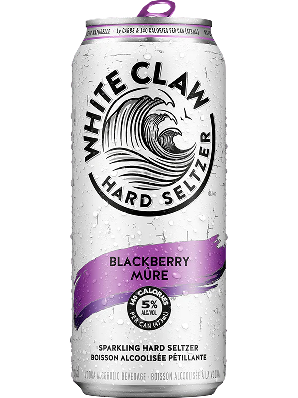 WHITE CLAW HARD SELTZER BLACKBERRY 473ML CAN @ Saskatoon [1045550]