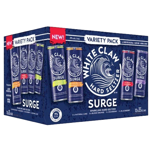 WHITE CLAW HARD SELTZER SURGE MIXER 355ML 12PK CAN @ Saskatoon [1042348]