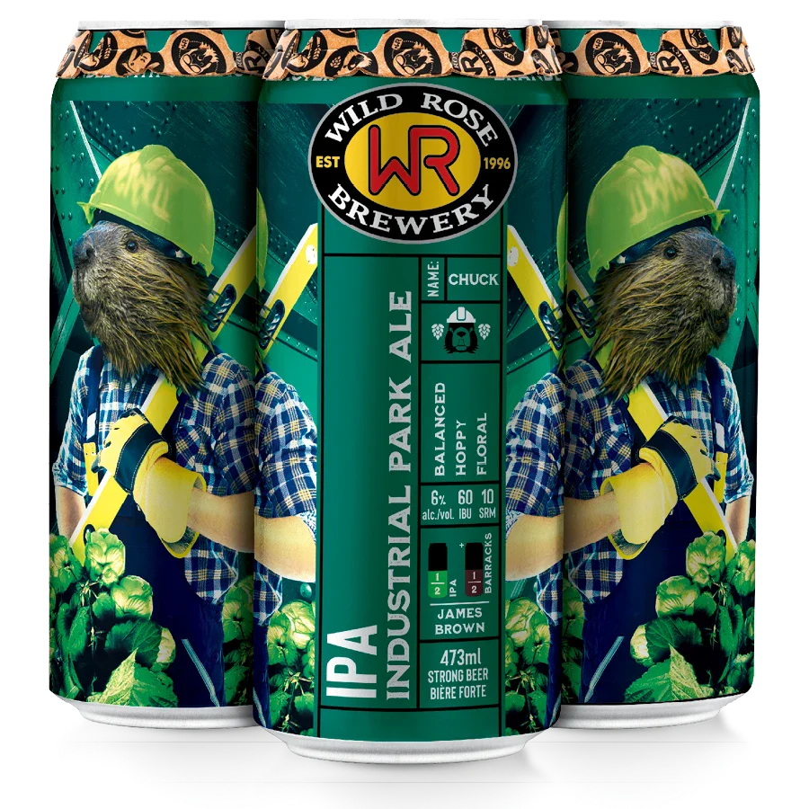 WILD ROSE INDUSTRIAL PARK ALE 473ML 4PK CAN @ MacTaggart [1007446]