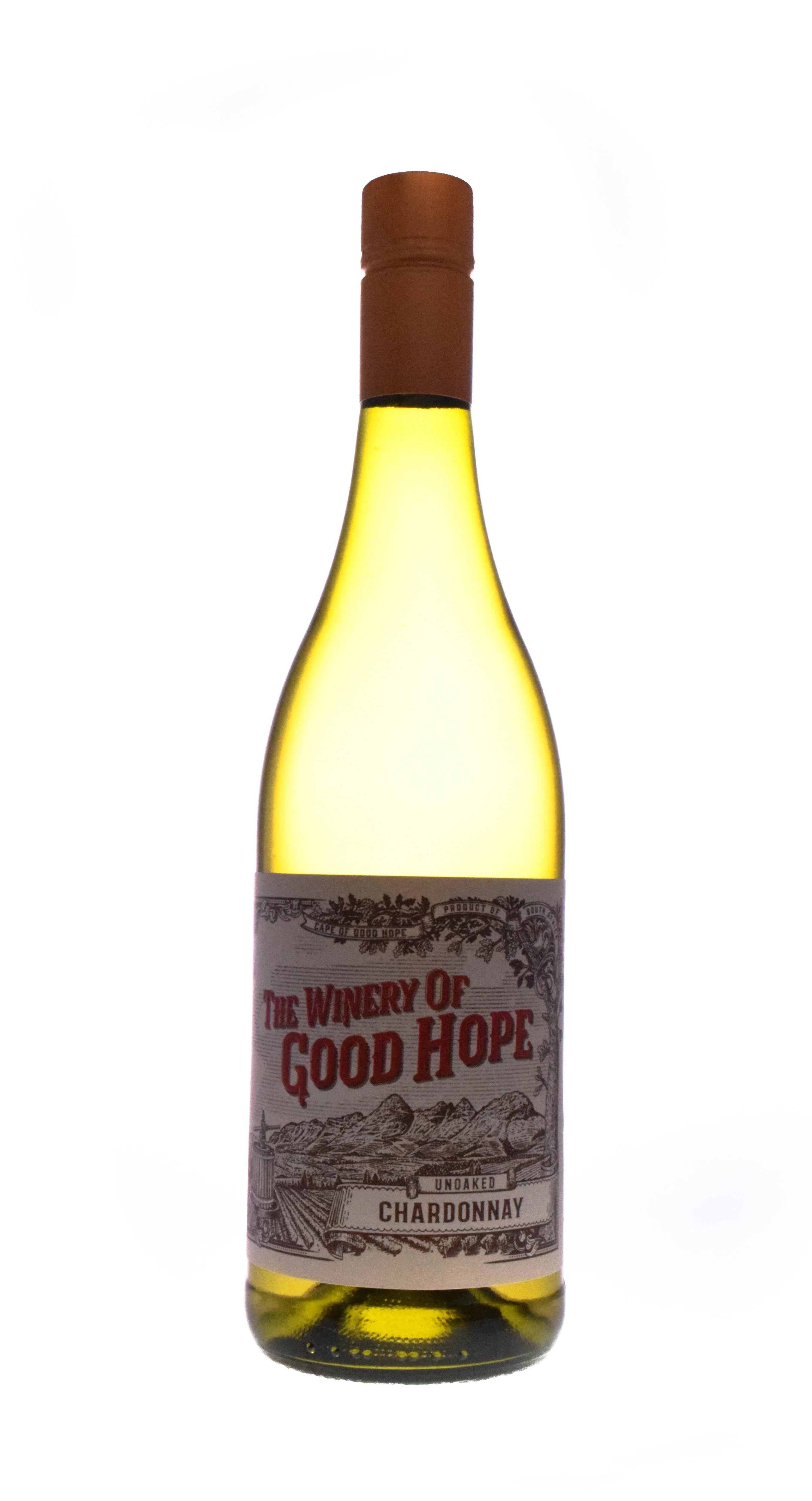 WINERY OF GOOD HOPE UNOAKED CHARDONNAY 750ML @ Saskatoon [1050382]