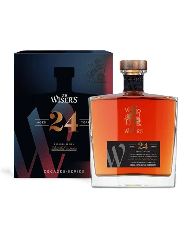 WISERS 24YR CANADIAN WHISKY 750ML @ MacTaggart [1061066]