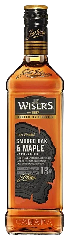 WISERS COLLECTORS SERIES SMOKED OAK & MAPLE WHISKY 750ML @ MacTaggart [1050363]