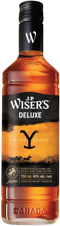 WISERS DELUXE YELLOWSTONE EDITION CANADIAN WHISKY 750ML @ MacTaggart [1049760]