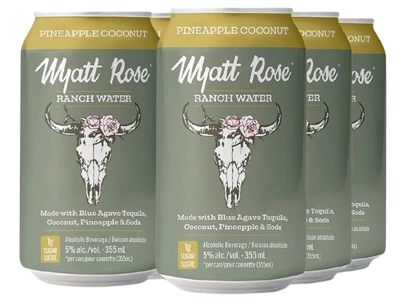 WYATT ROSE PINEAPPLE COCONUT 355ML 6PK CAN @ Deerfoot Meadows [1051862]