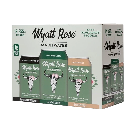 WYATT ROSE RANCH WATER MIXER 355ML 12PK CAN @ Deerfoot Meadows [1051463]