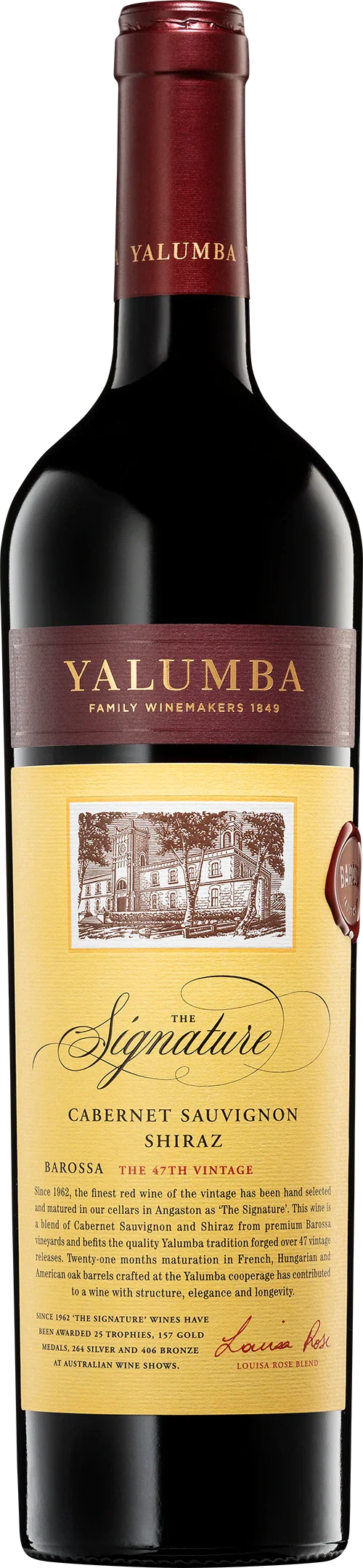 YALUMBA THE SIGNATURE CABERNET SAUVIGNON 750ML @ Saskatoon [1010524]