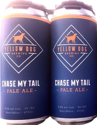 YELLOW DOG CHASE MY TAIL PALE ALE 473ML 4PK CAN @ Deerfoot Meadows [1021452]