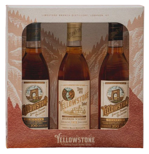 YELLOWSTONE KENTUCKY STRAIGHT BOURBON 375ML 3PK GP @ Deerfoot Meadows [1055235]