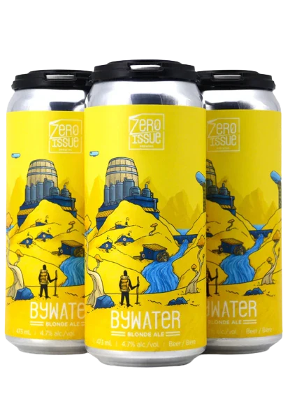 ZERO ISSUE BYWATER BLONDE ALE 473ML 4PK CAN @ MacTaggart [1041506]
