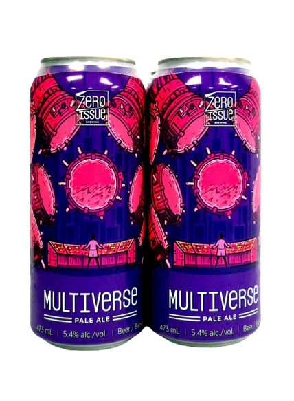 ZERO ISSUE MULTIVERSE 473ML 4PK CAN @ MacTaggart [1003307]